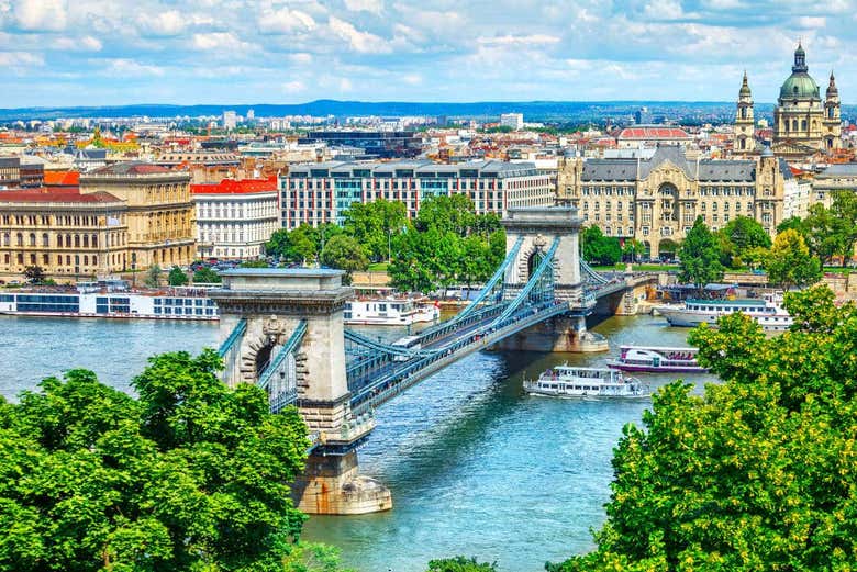Puente de las Cadenas de Budapest
