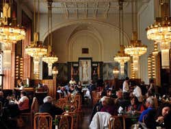 Cafetería de la Casa Municipal de Praga