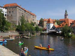 Český Krumlov en verano