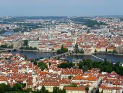 Petrin, vistas de Praga